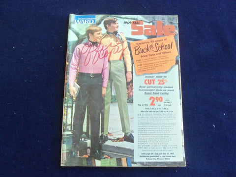 1969 FALL MONTGOMERY WARD CATALOG - KANSAS CITY, MISSOURI - J 8461
