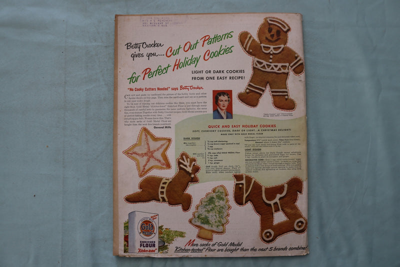 1949 DEC BETTER HOMES AND GARDENS MAGAZINE - ILLUSTRATED HOMES COVER - E 26553