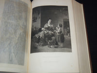 1855 THE LADIES' REPOSITORY MAGAZINE BOUND VOLUME - NICE ENGRAVINGS - KD 7883