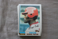 GEORGE FOSTER 1982 TOPPS BASEBALL CARDS - CARD #700 - NM-MT - LOT OF 23 - #76