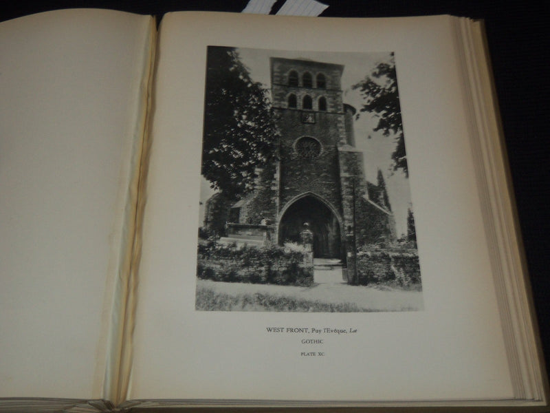 1930 LITTLE CHURCHES OF FRANCE VOLUME BY ALBERT A. CHADWICK - 125 PLATES - Z 216