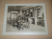 1900'S OLD HOLLANDISH INTERIORS 15-18 CENTURY - SIXTY PHOTOGRAPHS VOLUME - Z 84