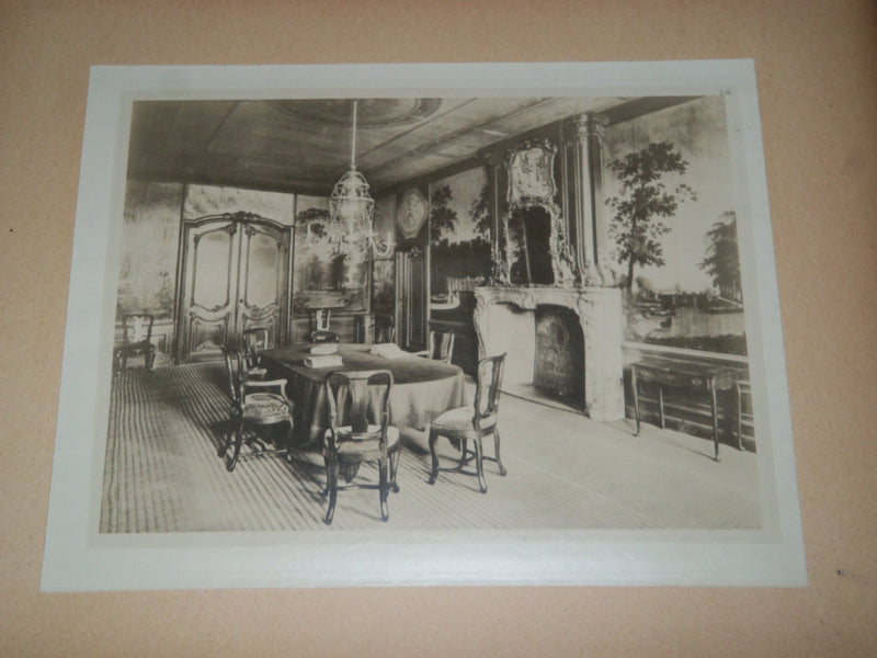 1900'S OLD HOLLANDISH INTERIORS 15-18 CENTURY - SIXTY PHOTOGRAPHS VOLUME - Z 84