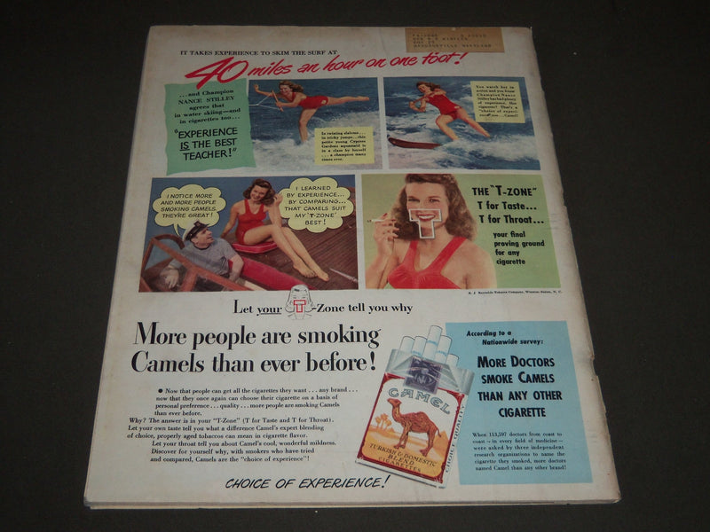 1948 APRIL 13 LOOK MAGAZINE - BROOKLYN DODGERS A 50 YEAR ALBUM - ST 5111
