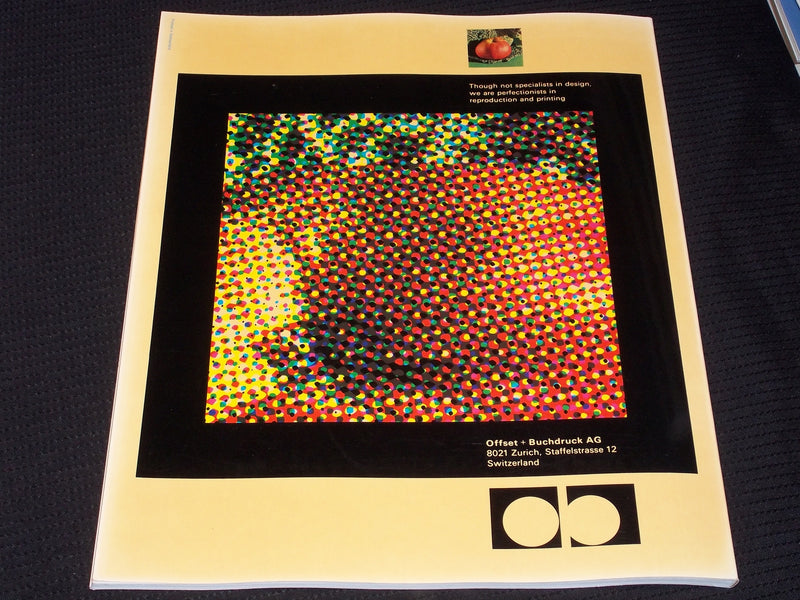 1976 #183 GRAPHIS MAGAZINE VERY NICE COVER ART & INSIDE PAGES - E 858