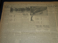 1911 NOVEMBER 25 THE BOSTON HERALD - HARVARD - YALE ELEVENS MEET TODAY - BH 192