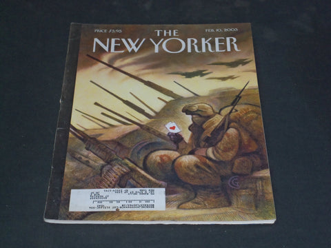 2003 FEBRUARY 10 THE NEW YORKER MAGAZINE - ILLUSTRATED COVER - NY 1972