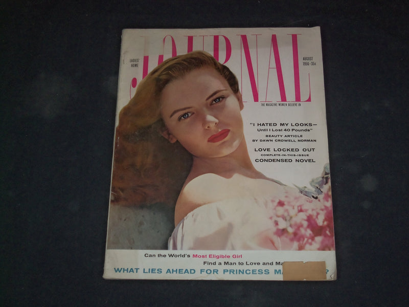 1956 AUGUST LADIES' HOME JOURNAL MAGAZINE - AHEAD FOR PRINCESS MARGARET?- B 4114