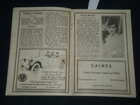 1917 NOV 26-DEC THE FENWAY THEATRE PROGRAM & TICKET - BOSTON - J 4081