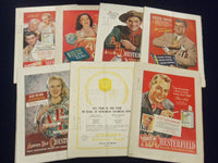 1947-1950 UNIVERSITY OF MARYLAND ALUMNI MAGAZINE LOT OF 7 ISSUES - ADS - O 1890