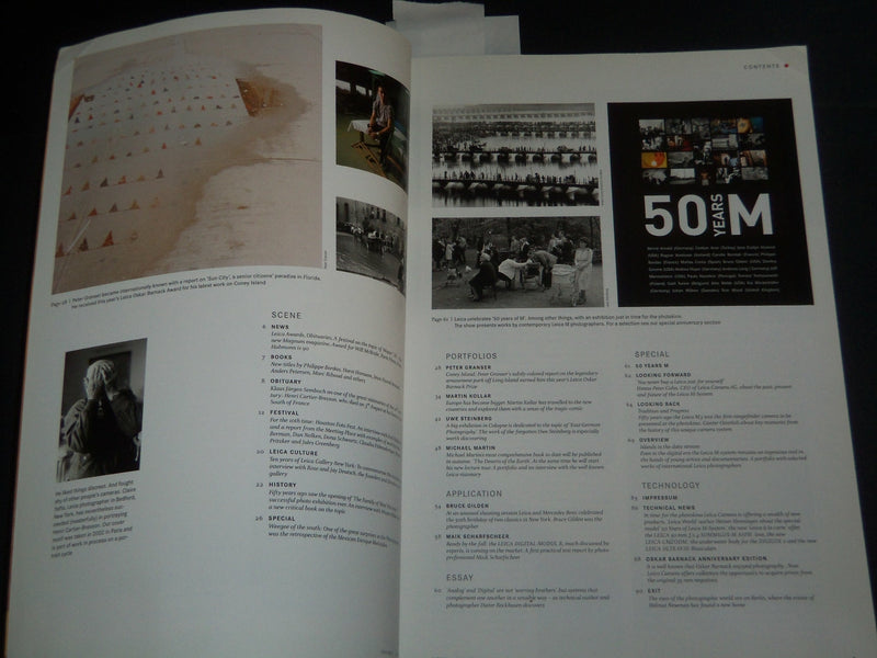 2004 FEBRUARY LEICA WORLD MAGAZINE - HENRI CARTIER-BRESSON - SP 3215N