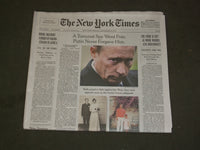 2018 SEPTEMBER 10 NEW YORK TIMES - CBS CHIEF LES MOONVES STEPPED DOWN