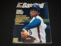 1985 STREET & SMITH'S BASEBALL MAGAZINE - DWIGHT GOODEN COVER - E 12644