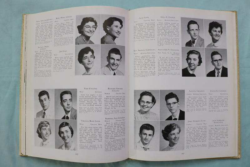 1955 THE RECHAUFFE EASTON HIGH SCHOOL YEARBOOK - EASTON, PENNSYLVANIA - YB 3556