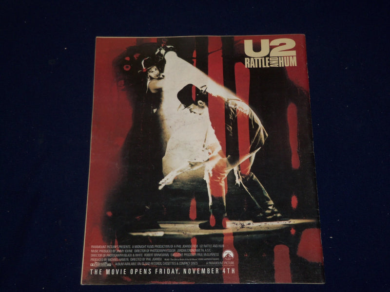 1988 OCTOBER MUSIC EXPRESS MAGAZINE - MIDNIGHT OIL - SP 9806