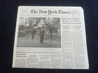 2022 APRIL 23 NEW YORK TIMES - RUSSIA CAPTURES DOZENS OF TOWNS, PUSHES EAST