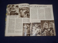 1957 APRIL FILM REVIEW MAGAZINE - JANETTE SCOTT - THE GOOD COMPANIONS - J 9687