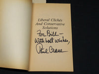 1977-1984 CONGRESSMAN PHILIP M. CRANE BOOK LOT OF 3 - ALL INSCRIBED - D 473