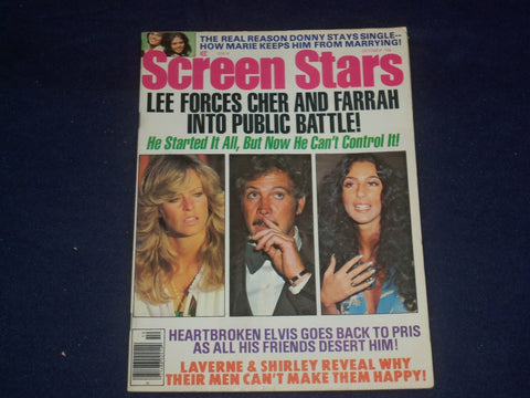 1977 OCTOBER SCREEN STARS MAGAZINE - ELVIS PRESLEY - PHOTOS & STORIES - ST 6238