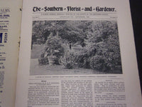 1895-1896 SOUTHERN FLORIST AND GARDENER MAGAZINE LOT OF 6 - LOUISVILLE - O 40