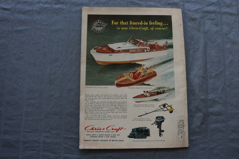 1953 MAY SPORTS AFIELD MAGAZINE - DON'T DRAIN MARSH COVER - SP 6175G