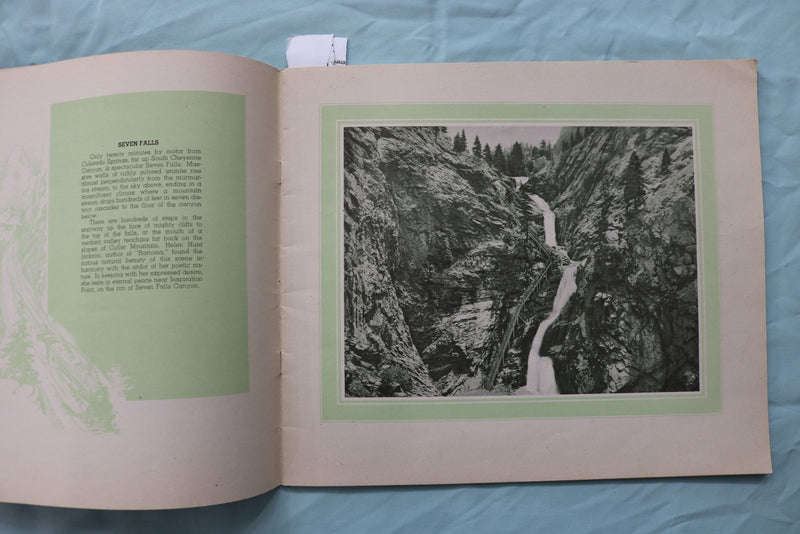 1943 ROCKY MOUNTAIN VIEWS OF THE RIO GRANDE - LOT OF 2 - SOFTCOVER BOOK - K 2484