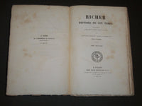 1845 RICHER HISTOIRE DE SON TEMPS BY J. GUADET FRENCH TOME DEUXIEME - KD 36