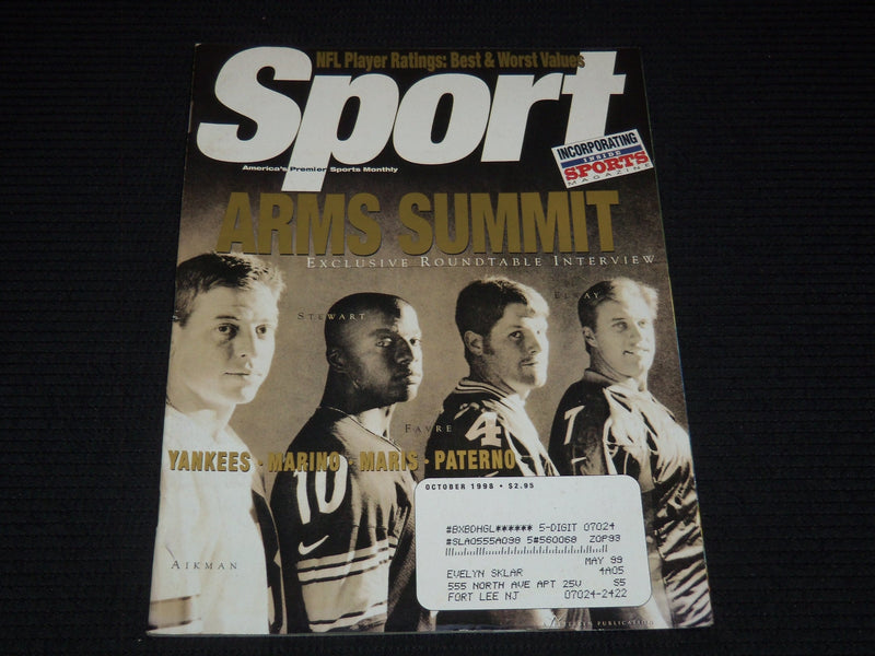 1998 OCTOBER SPORT MAGAZINE - ARMS SUMMIT - BRETT FAVRE COVER - E 12633