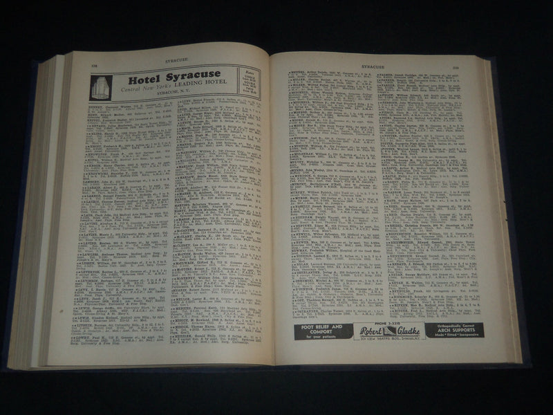 1938 MEDICAL DIRECTORY OF NEW YORK - NEW JERSEY - CONNECTICUT BOOK - KD 5472