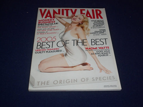 2006 JANUARY VANITY FAIR MAGAZINE - NAOMI WATTS - SP 4404