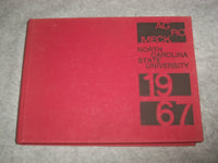 1967 AGROMECK NORTH CAROLINA STATE UNIVERSITY YEARBOOK - RALEIGH, NC - YB 1970
