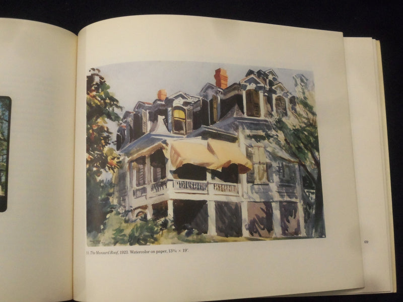 1985 HOPPER'S PLACES SOFTCOVER BOOK BY GAIL LEVIN - KD 8703