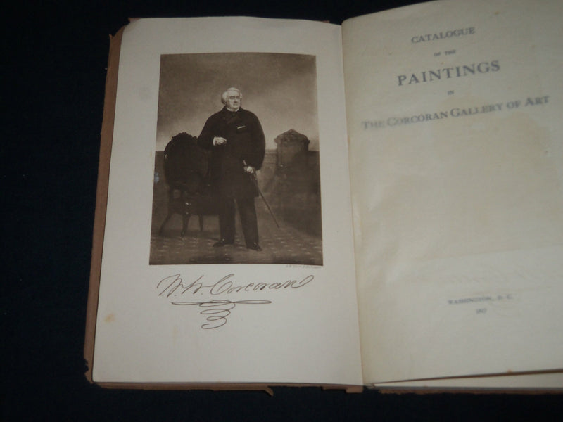1917 CATALOGUE OF THE PAINTINGS IN THE CORCORAN GALLERY OF ART - J 3897
