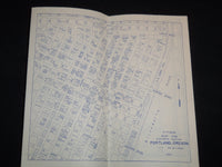 1962 PITTMAN CITY OF PORTLAND CITY OF PORTLAND & VICINITY FOLD OUT MAP - J 9050
