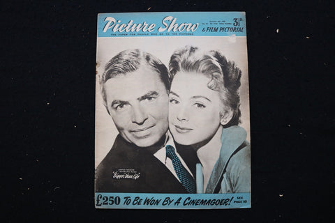 1956 OCT 6 PICTURE SHOW MAGAZINE - JAMES MASON & BARBARA RUSH COVER - E 25192