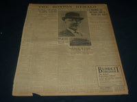 1909 AUGUST 25 THE BOSTON HERALD - HARRIMAN PALE AND GAUNT HOME - BH 210