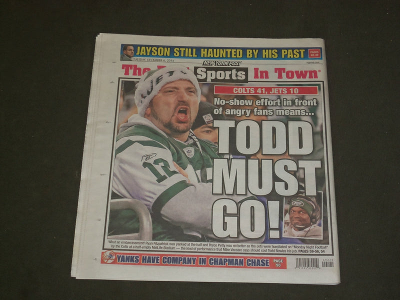 2016 DECEMBER 6 NEW YORK POST NEWSPAPER - AMAZON GROCERY STORE WITHOUT CASHIERS