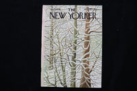 1966 JANUARY 29 NEW YORKER MAGAZINE - GREAT ILLUSTRATED COVER - NY 2691