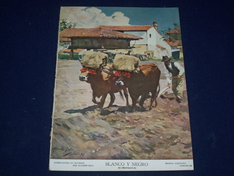 1908 JULY 18 BLANCO Y NEGRO SPANISH MAGAZINE - NICE ILLUSTRATIONS & ADS - J 1491