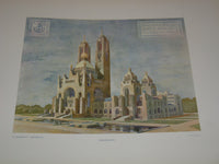 1907 THE PALACE OF PEACE AT THE HAGUE VOLUME BY CARNEGIE FOUNDATION - Z 274