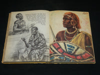 1965 SUNBURNT AFRICA HARDCOVER BOOK BY KENT COTTRELL - NICE ILLUS. - KD 2767G