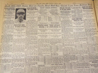 1932 JUNE 6 NEW YORK TIMES - RUTH HITS 16TH HOME RUN - NT 4012