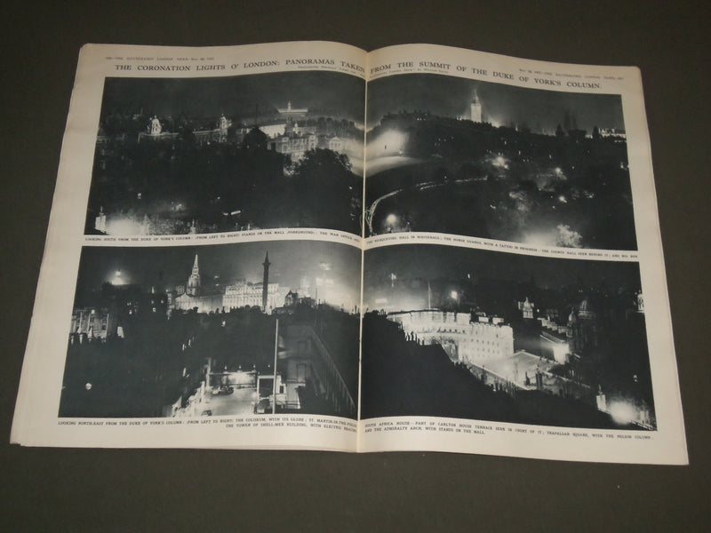 1937 MAY 22 ILLUSTRATED LONDON NEWS MAGAZINE CORONATION NAVAL REVIEW - SP 8406