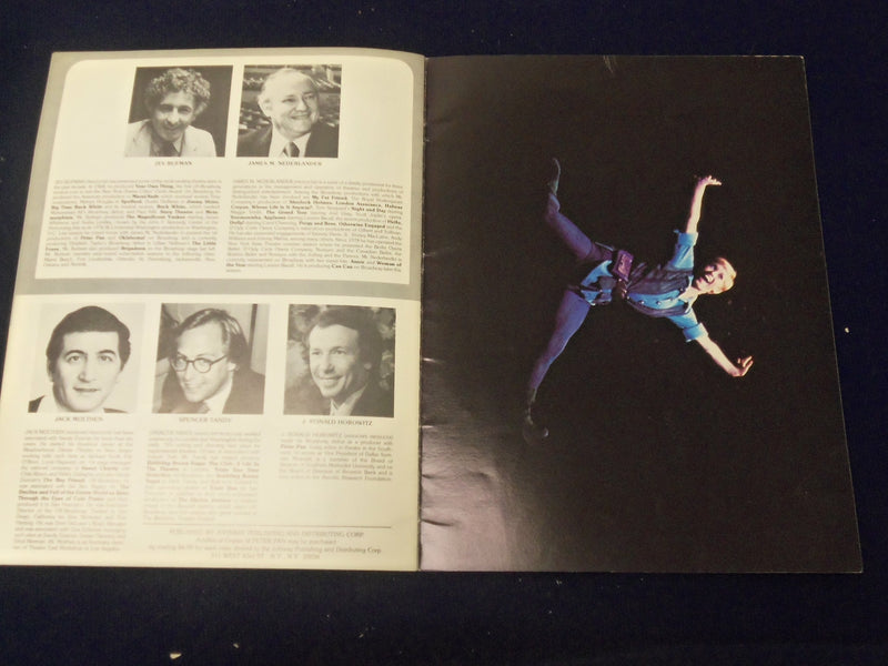 1980'S PETER PAN SOUVENIR SHOW PROGRAM - SANDY DUNCAN - J 5006