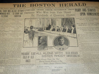1906 NOVEMBER 23 THE BOSTON HERALD - HARVARD OASMEN DINE WITH ALUMNI - BH 128