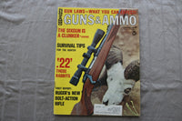 1968 SEPTEMBER GUNS & AMMO MAGAZINE - RUGER'S BOLT-ACTION RIFLE COVER - ST 3400O