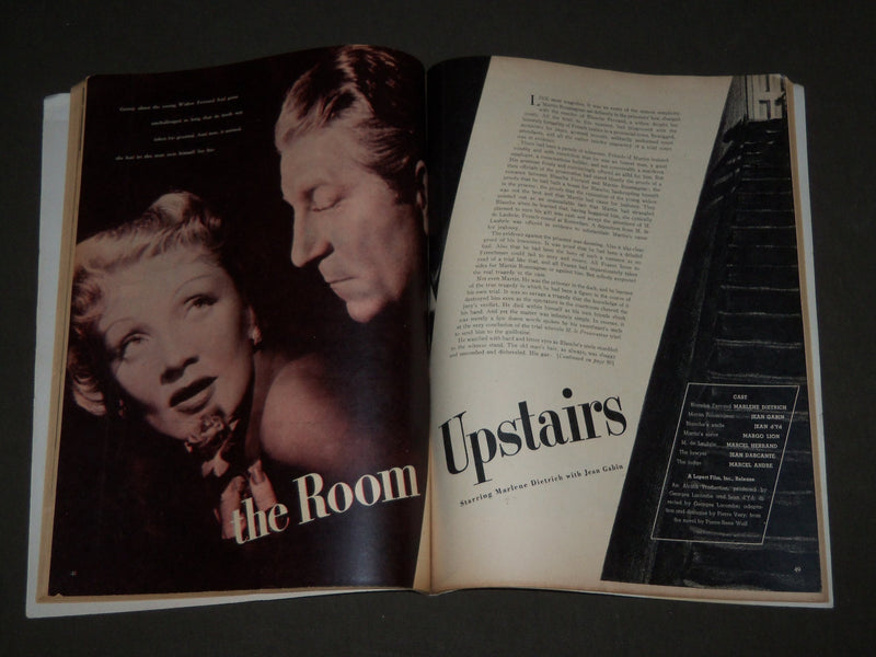 1948 SEPTEMBER MOVIE STORY MAGAZINE - LINDA DARNELL & CORNEL WILDE COVER - M 72