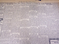 1935 DEC 24 NEW YORK TIMES - AMERICA SHOCKED BY EXILE FORCED LINDBERGHS- NT 1983
