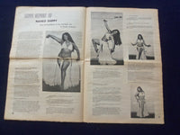 1976 HABIBI NEWSPAPER - VOLUME 3, NUMBER 2 - MIDDLE EASTERN DANCE/MUSIC- NP 6852