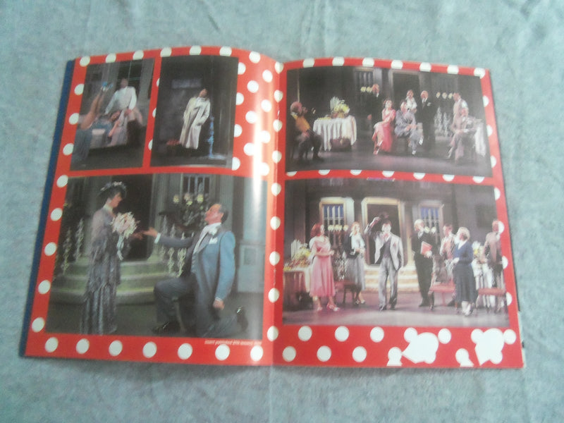 1989 ME AND MY GIRL BROADWAY PROGRAM - JAMES BRENNAN - JUDY BLAZER - J 7680